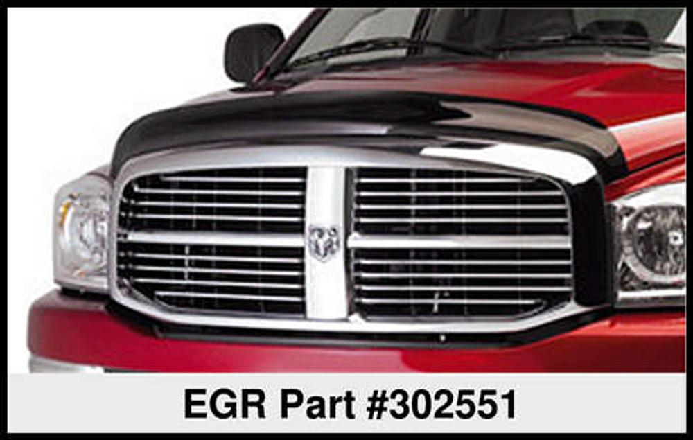 EGR Superguard Hood Guard Smoke Finish product image 3