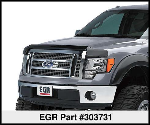 EGR Superguard Hood Guard Smoke Finish product image 3