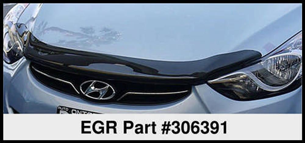 EGR Superguard Hood Guard Smoke Finish product image 4
