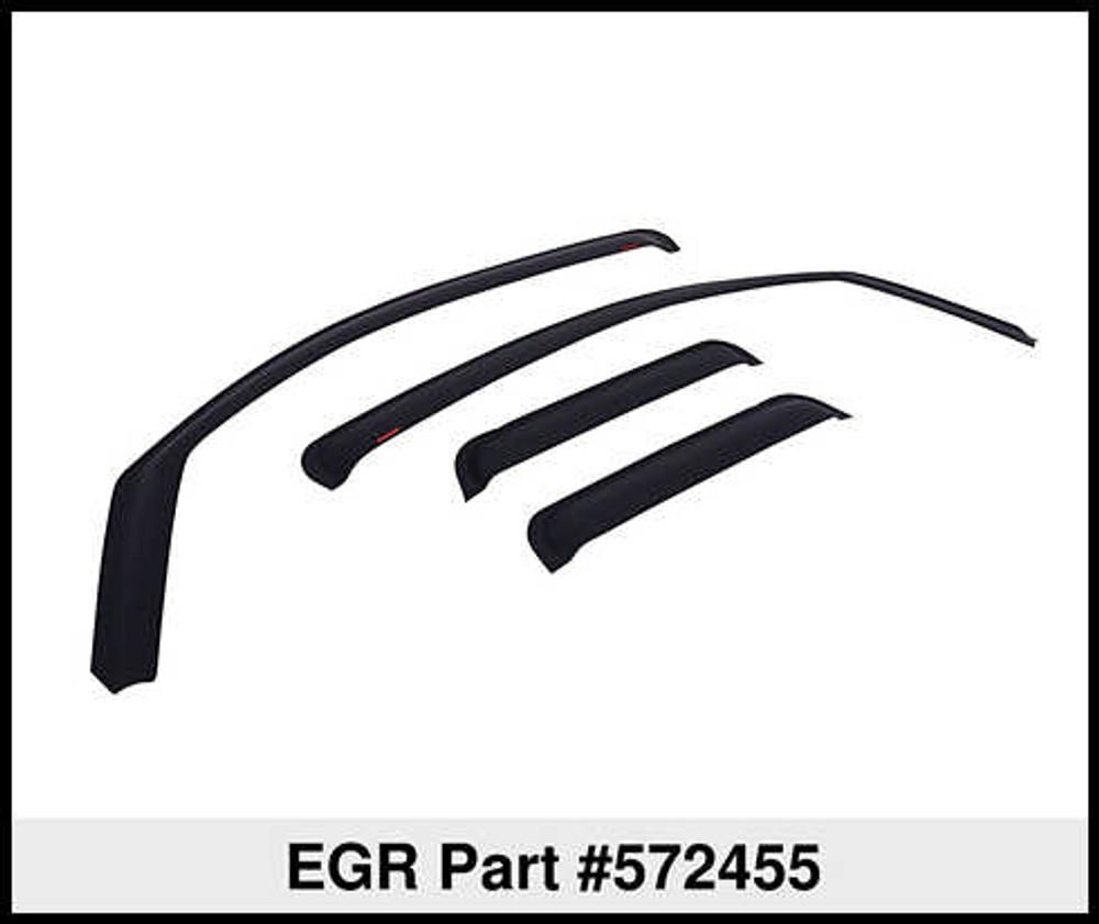 EGR In-Channel Window Visors Matte Finish product image 4