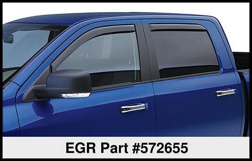 EGR In-Channel Window Visors Matte Finish product image 4