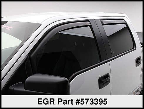EGR In-Channel Window Visors Matte Finish product image 4