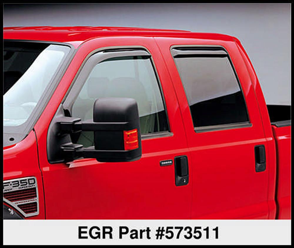 EGR In-Channel Window Visors Smoke Finish product image 6