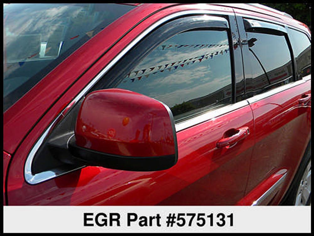 EGR In-Channel Window Visors Smoke Finish product image 3
