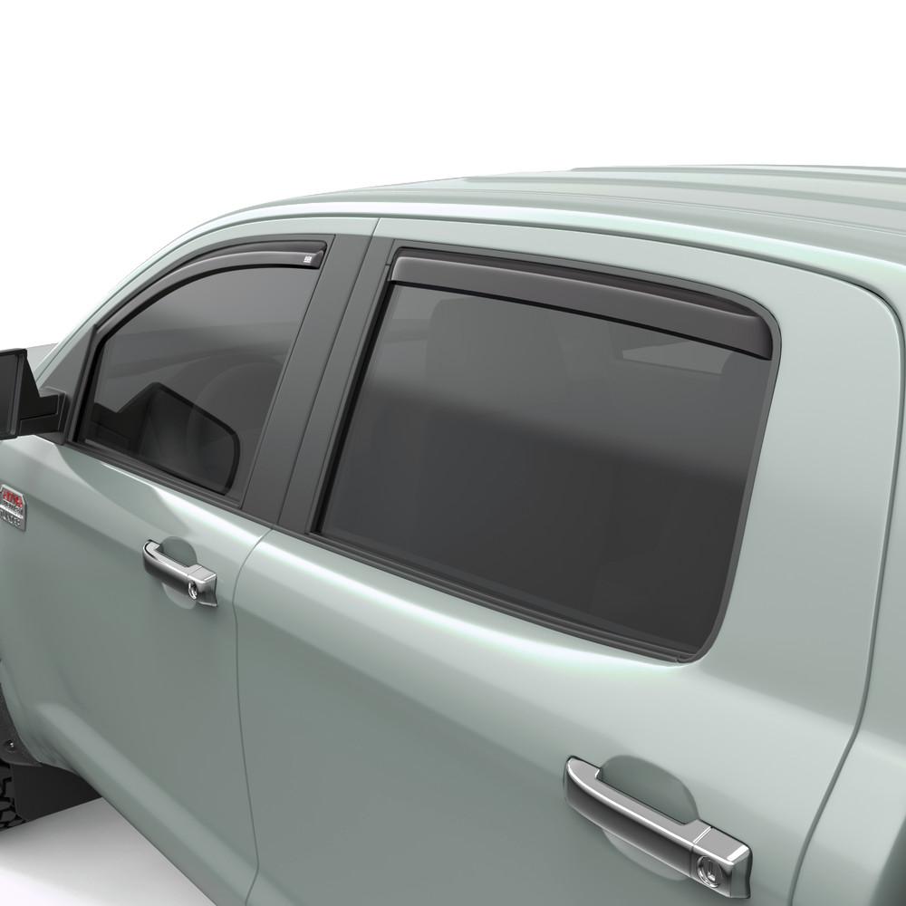 EGR In-Channel Window Visors Smoke Finish -Fits 07-21 Toyota Tundra (Crew Cab) product image 2