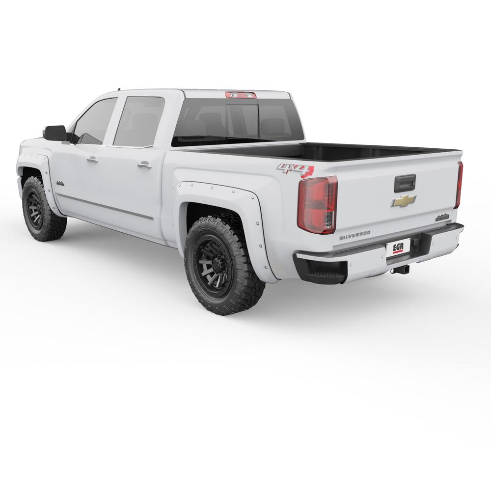 EGR Bolt-On Look Fender Flare Painted White product image 3