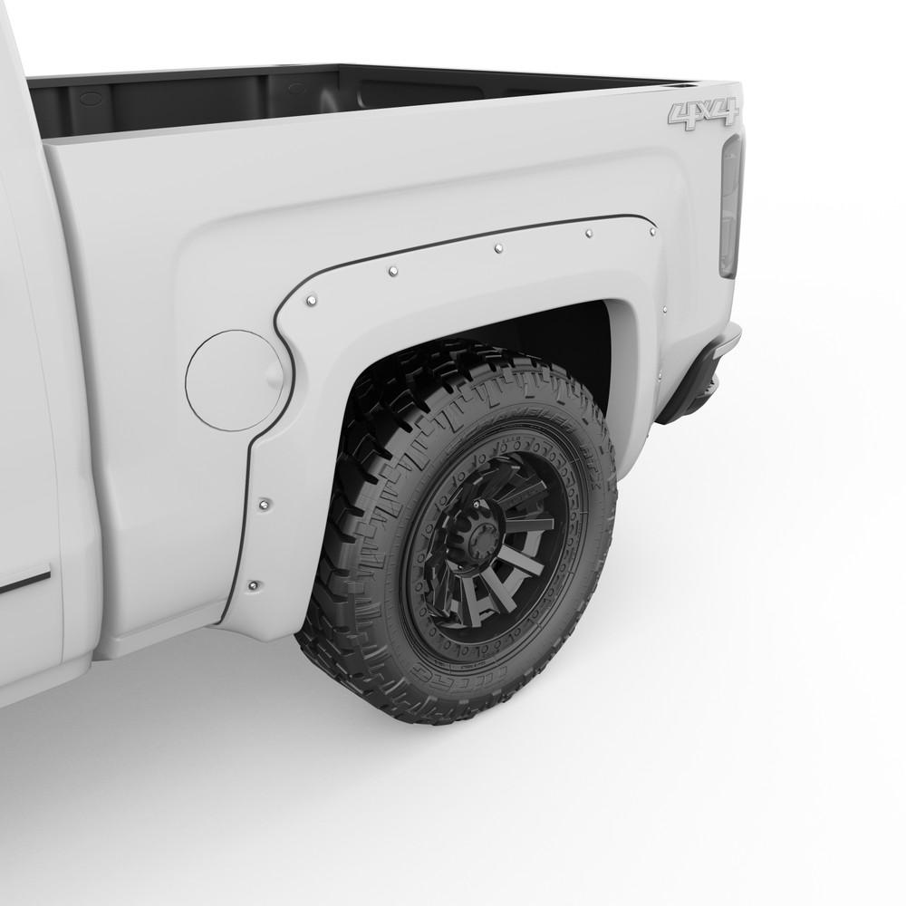EGR Bolt-On Look Fender Flare Painted White product image 4