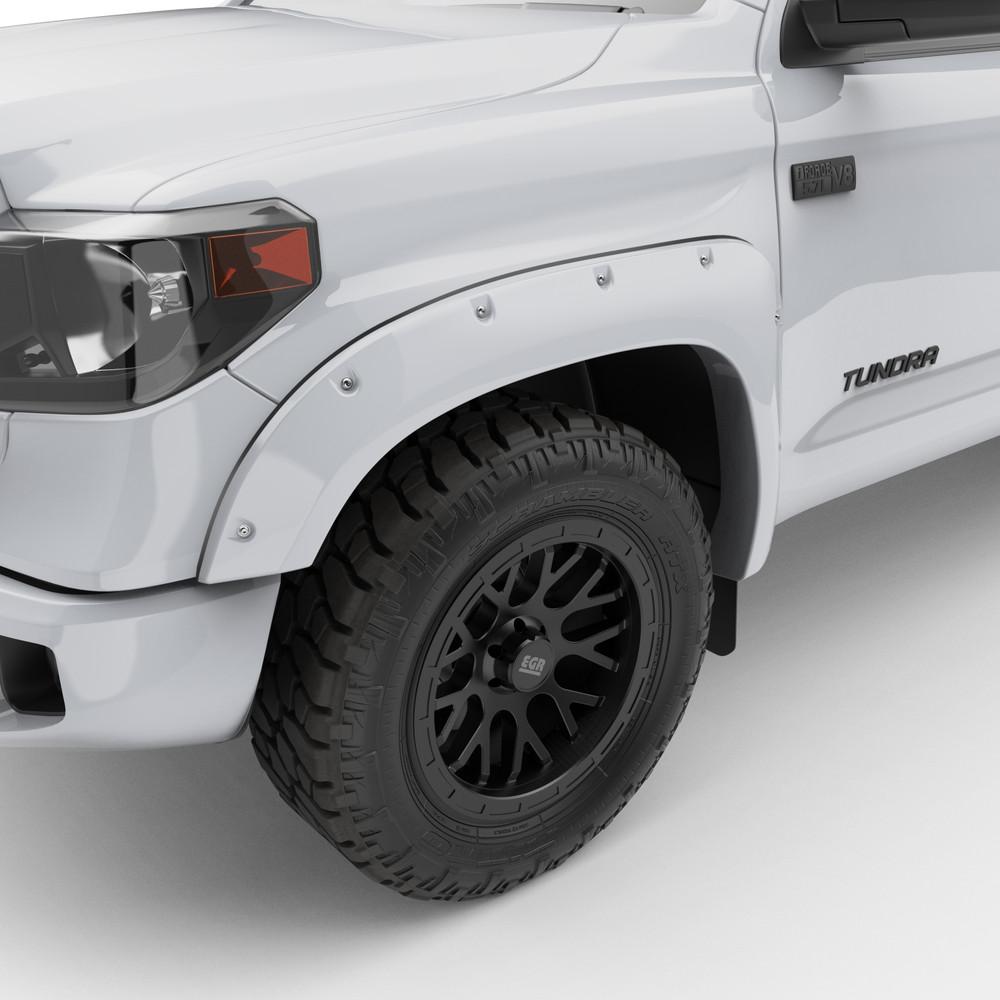 EGR Bolt-On Look Fender Flares Painted White product image 4