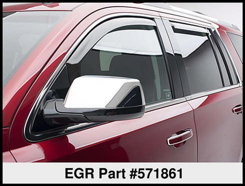 EGR In-Channel Window Visors Smoke Finish product image 7