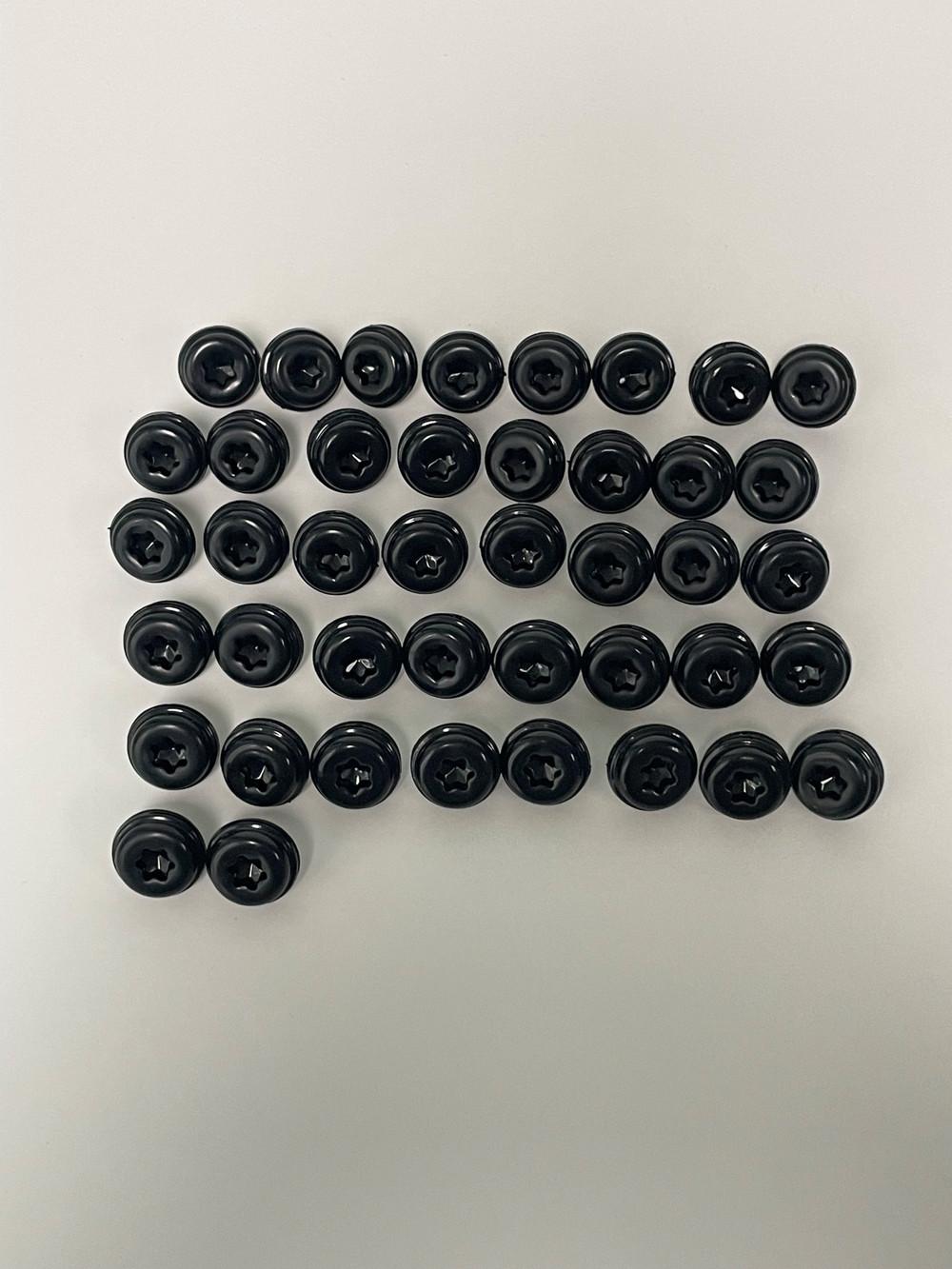 EGR Injection Molded Black Push In Bolt Kit product image 1