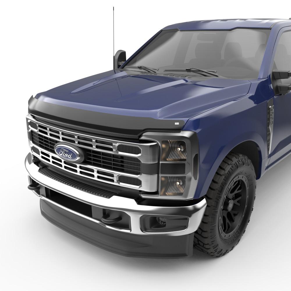 EGR Superguard Hood Guard Dark Smoke Finish -Fits 23-24 Ford F-250 & F-350 product image 1