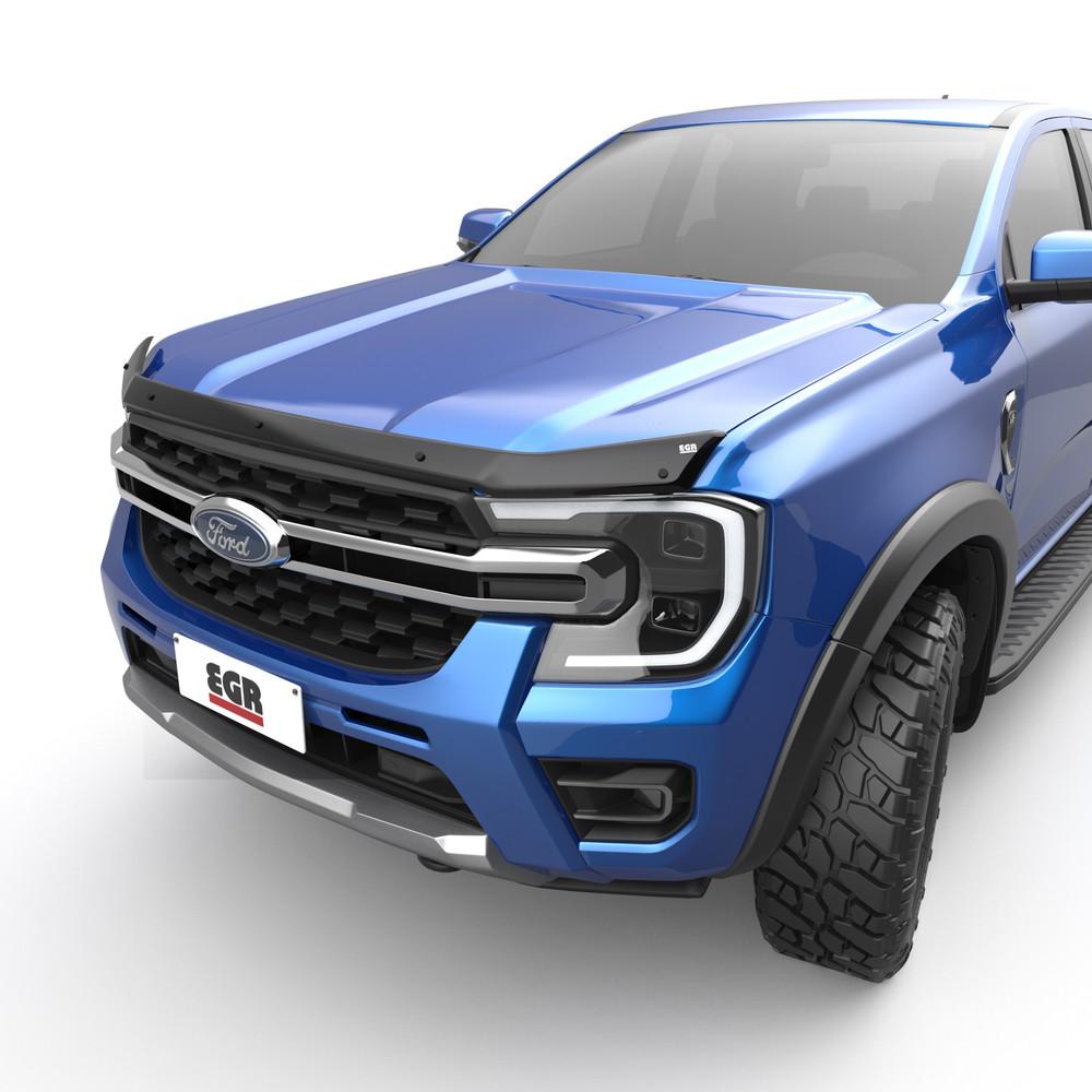EGR Superguard Hood Guard Smoke Finish product image 1