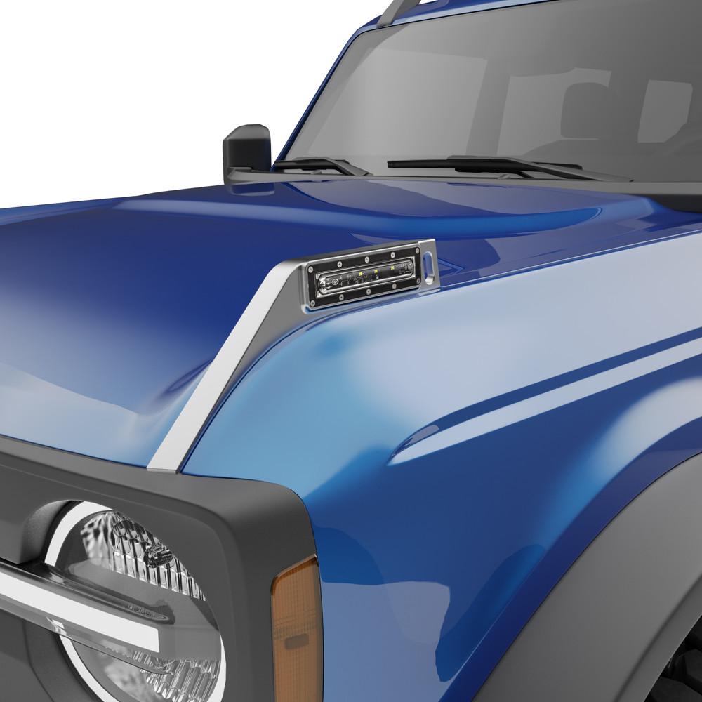EGR VSL Side LED Lights Raw Finish product image 4