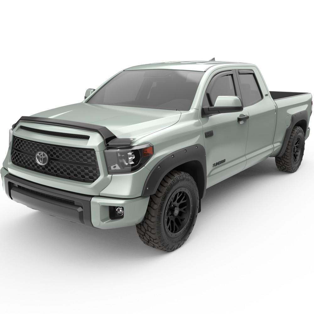 EGR Superguard Hood Guard Dark Smoke Fits 14-21 Toyota Tundra product image 1