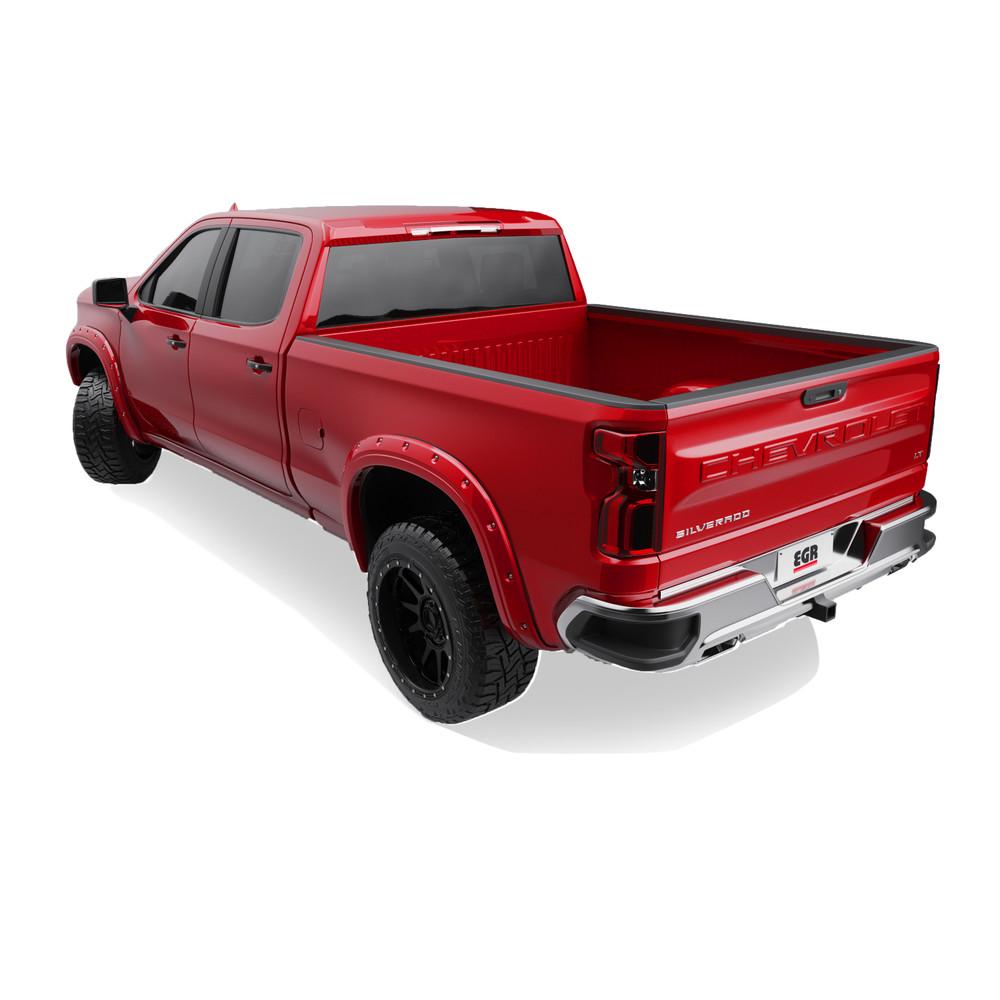 EGR Bolt-On Look Fender Flares Painted Red product image 2
