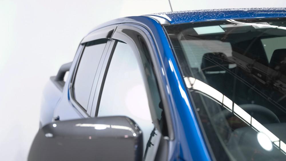 EGR Tape-On Window Visors Smoke Finish product image 1