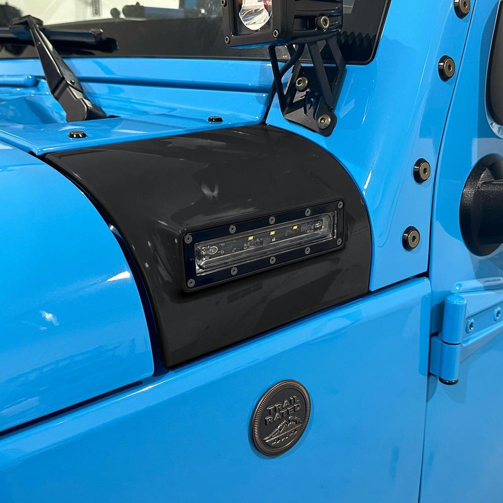 EGR VSL Jeep Side LED Lights Unpainted product image 1