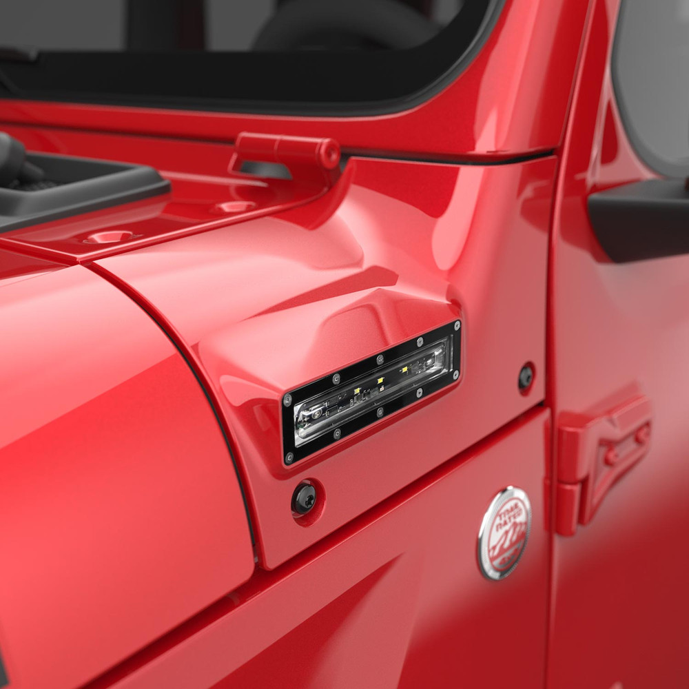 EGR VSL Jeep Side LED Lights Firecracker Red product image 1