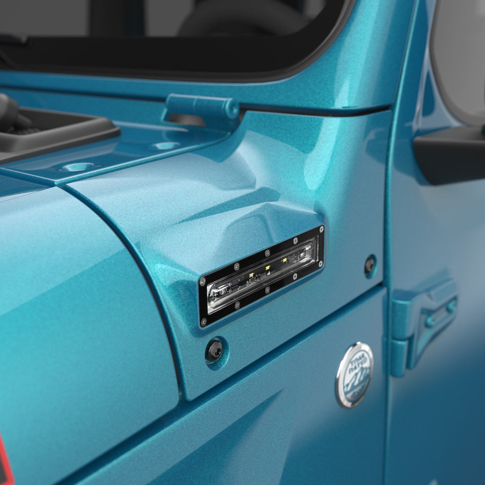 EGR VSL Jeep Side LED Lights Bikini Blue product image 1
