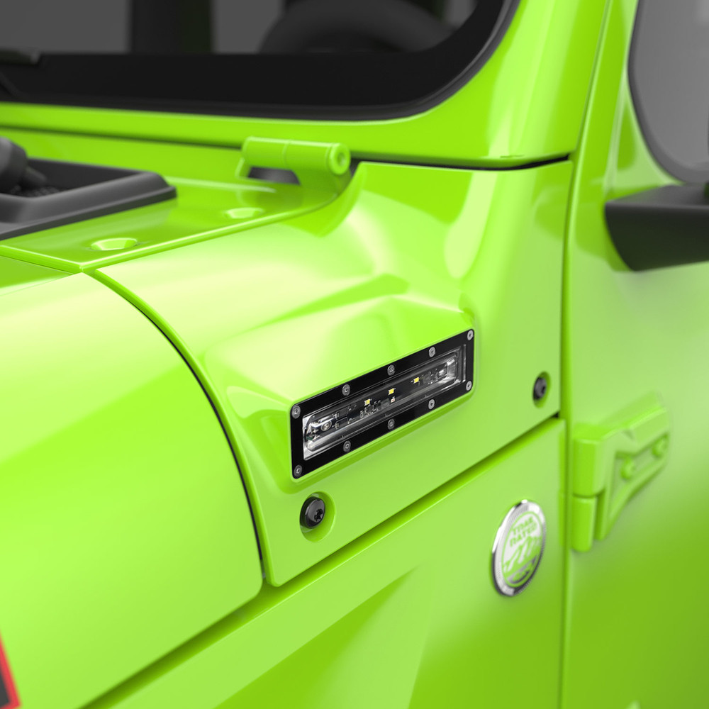 EGR VSL Jeep Side LED Lights Gecko Green product image 1